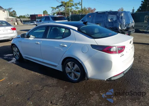 2016 Kia Optima Hybrid Ex из США, поврежденный, VIN KNAGN4AD1G5092304